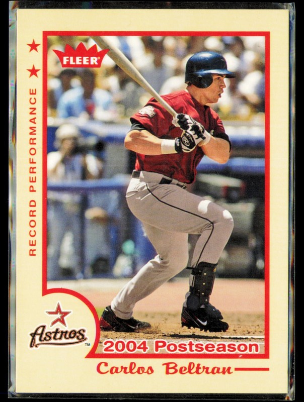 2005 Fleer Tradition Carlos Beltran #344 Houston Astros
