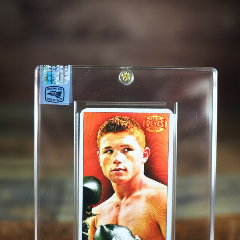 2005 Canelo Alvarez RC Rookie Tobacco Boxing Card Factory Sealed gallery