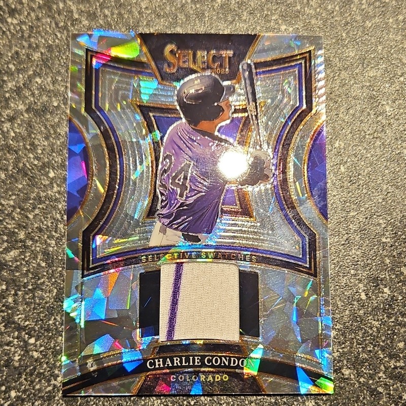 Panini 2025 Select Selective Swatches Prizm SS-CC Condon Rockies