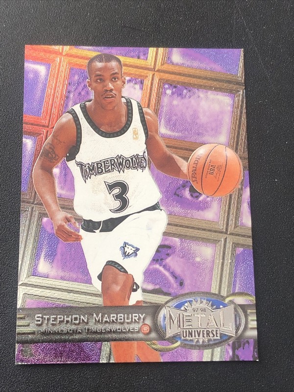 1997-98 Metal Universe Stephon Marbury #90