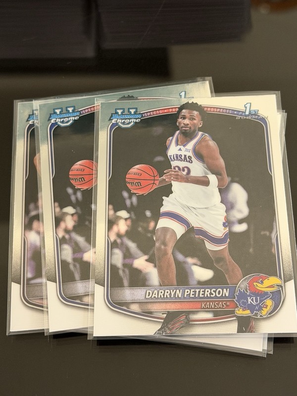 2025-26 Bowman Basketball CHROME Singles (BCP1-100) & (BCV1-200) 2 Card Min Plz! gallery