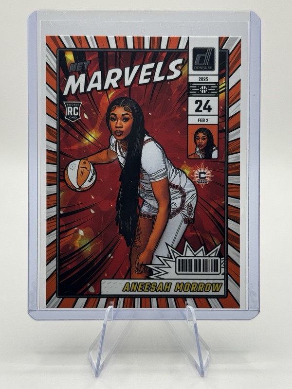 💎 2025 WNBA Panini Donruss – Aneesah Morrow #25 Net Marvels (RC) – Conn Sun