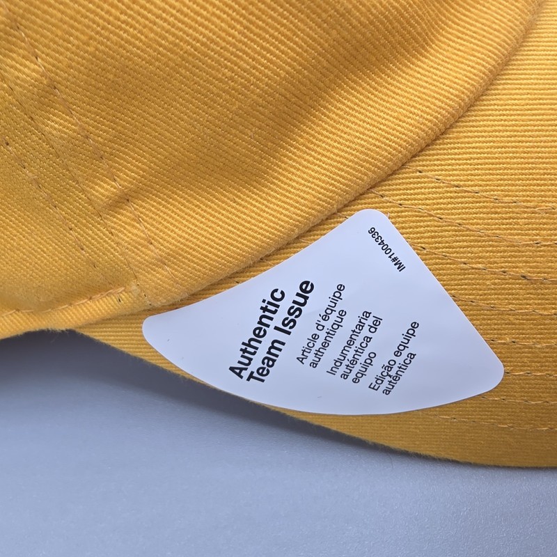 Nike Iowa Hawkeyes On Field Swoosh Club Hat Mens Small/Medium Yellow Strapback gallery