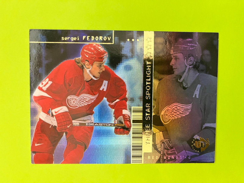 1998-99 Upper Deck UD3 #42 Sergei Fedorov Detroit Red Wings NrMt