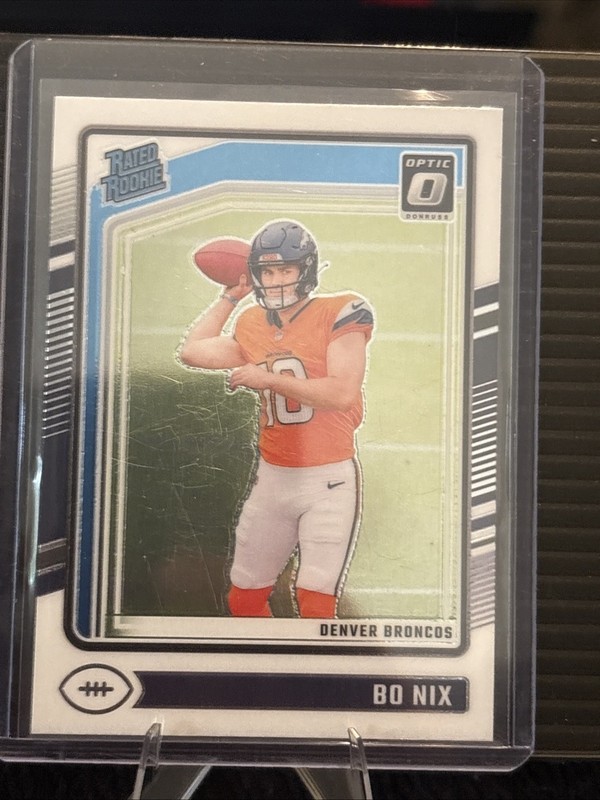 2024 Panini Donruss Optic – Rated Rookie Bo Nix #209 (RC)