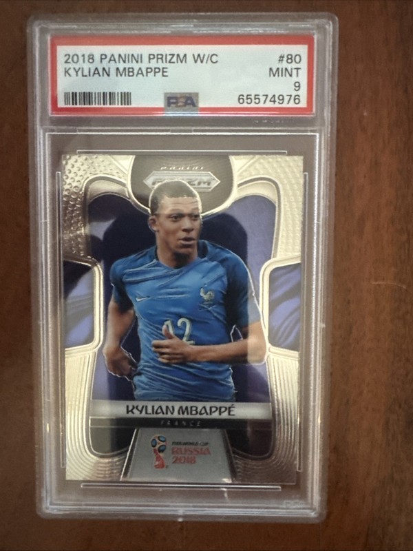 2018 Panini Prizm World Cup – Kylian Mbappe #80
