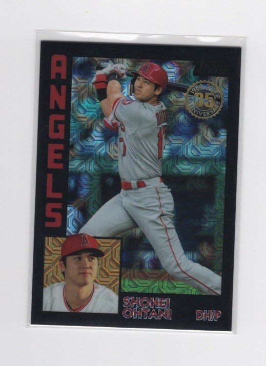 2019 TOPPS Series Black Refractor 1984 #2 SHOHEI OHTANI 170/199