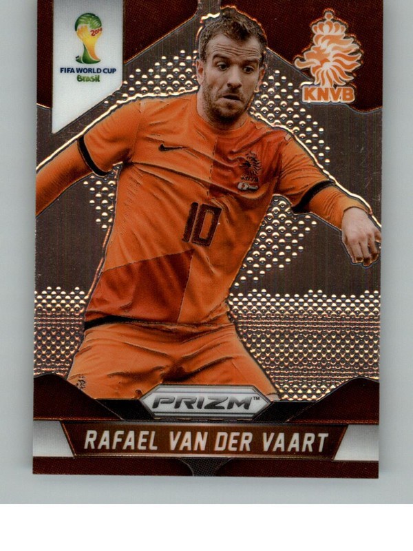 2014 Panini Prizm FIFA World Cup Brazil Rafael van der Vaart 32 Netherlands