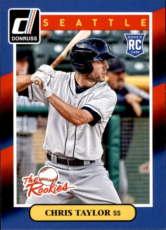2014 Donruss The Rookies #97 Chris Taylor Seattle Mariners