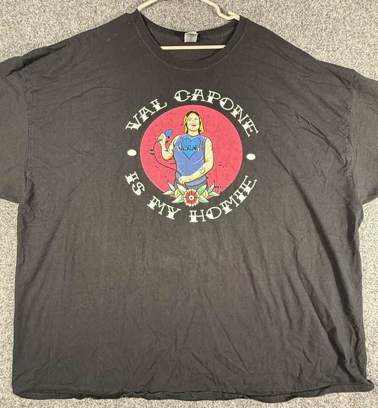 Pro Wrestling Val Capone Is My Homie 5XL Tshirt NXT WWE Black