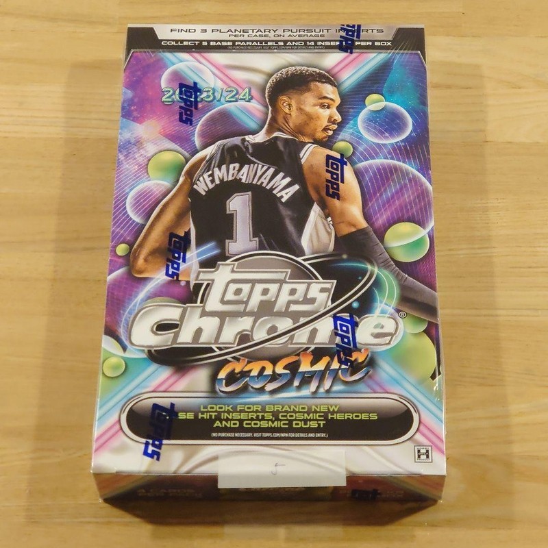 2023-24 TOPPS COSMIC CHROME BASKETBALL HOBBY BOX FACTORY SEALED NEW