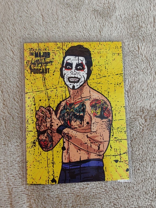 Major Bendies Danhausen Pandoras Box Exclusive Card WWE