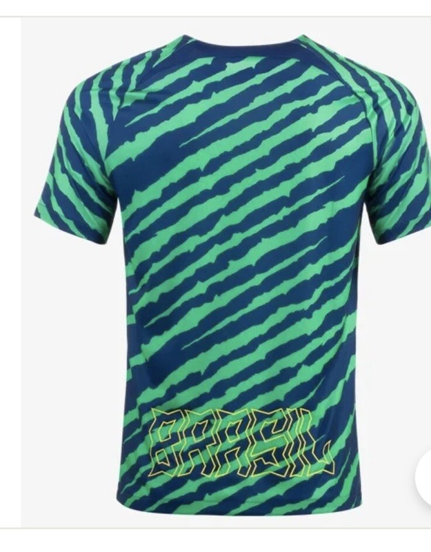 Nike Brazil CBF Men’s Dri-FIT Pre-Match Soccer Top M Football DM9544-490 gallery
