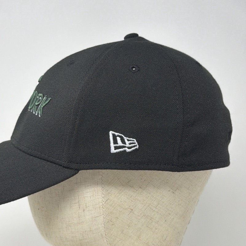 New Era New York Jets 39THIRTY Flex Fit Hat Black Green NFL M/L gallery