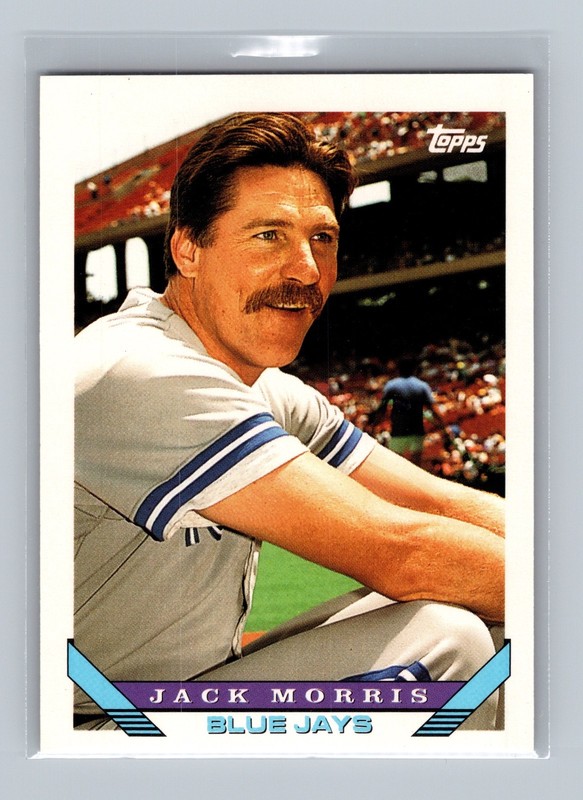 Jack Morris Toronto Blue Jays #185 Topps 1993 Baseball Card