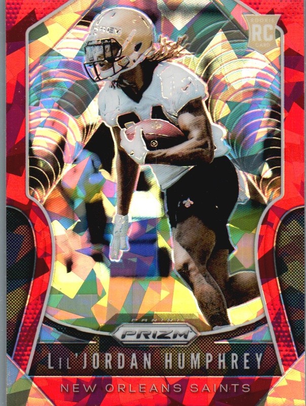 2019 Panini Prizm #362 Lil’Jordan Humphrey Red Ice