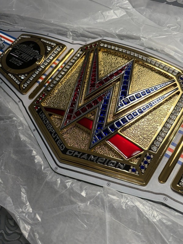 SummerSlam 2025 Undisputed WWE Championship Replica Title Belt /340