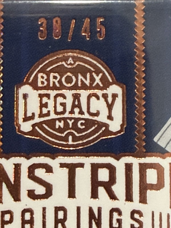2024 Leaf Bronx Legacy Purple Roger Clemens & David Wells GAME-USED JERSEY /45 gallery
