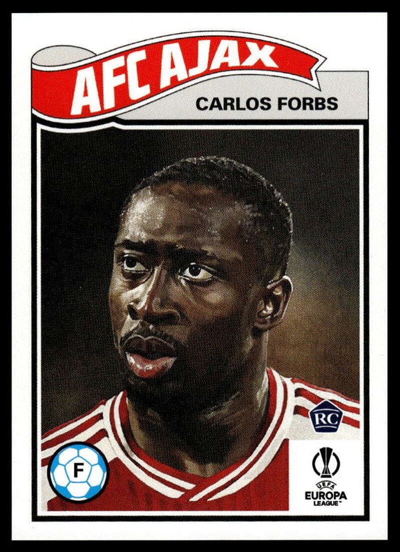 Carlos Forbs 2023 Topps Living Set UEFA Champions League #613