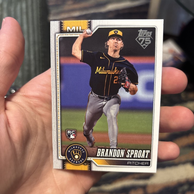2026 Topps Series 2 – Brandon Sproat #534 (RC)