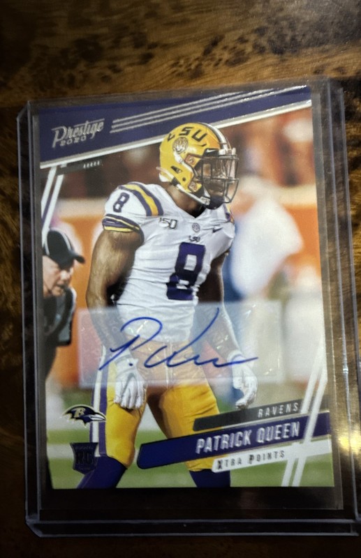 2020 Panini Prestige – Rookies Patrick Queen #286 Xtra Points Signatures (AU,…