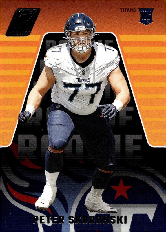 2023 Panini Zenith Peter Skoronski #174 RC Tennessee Titans