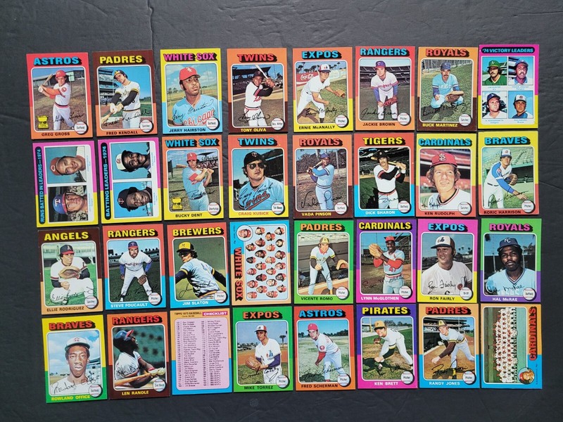 1975 TOPPS mini CARDS Your Pick VG to Mint #335 to 660 Finish your set Most NrMt gallery