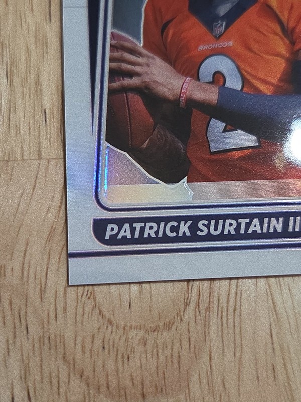 2021 Donruss Optic PATRICK SURTAIN II Holo Variation #244 Rated Rookie Denver SP gallery