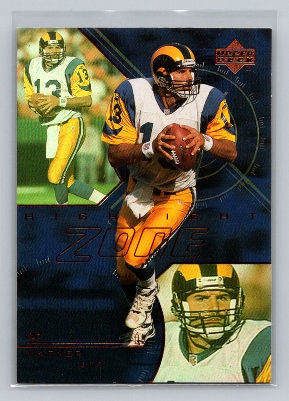 2000 Upper Deck #HZ4 Kurt Warner Highlight Zone
