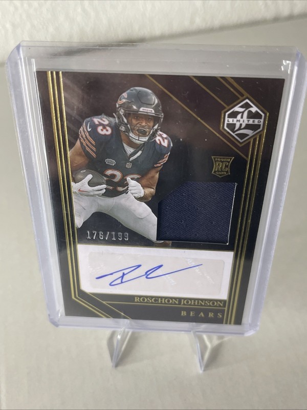 2023 Panini Limited – Rookie Patch Autographs Roschon Johnson #130 /199