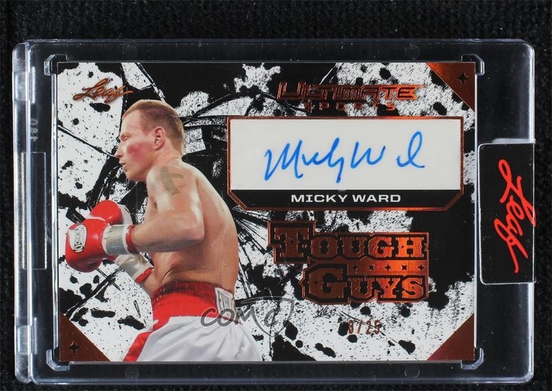 2024 Leaf Ultimate Sports Tough Guys Bronze Holo 3/25 Micky Ward Auto 1c0k