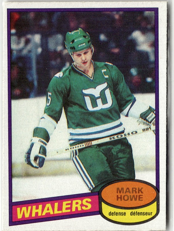 1980-81 O-Pee-Chee #160 Mark Howe