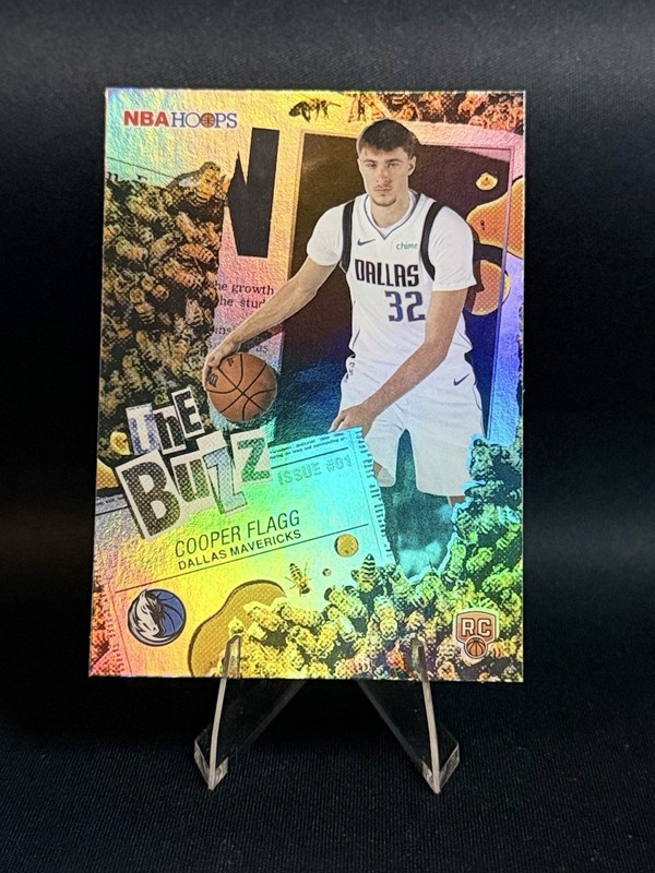 2025-26 NBA Hoops Cooper Flagg #TB-1 The Buzz Holo Foil (RC)