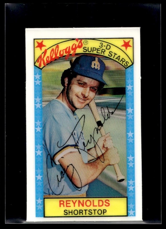 1979 Kelloggs Craig Posted Variation Craig Reynolds Houston Astros #51A