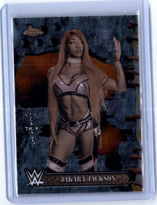 2025 Topps Chrome WWE x Cactus Jack #86 Jakara Jackson