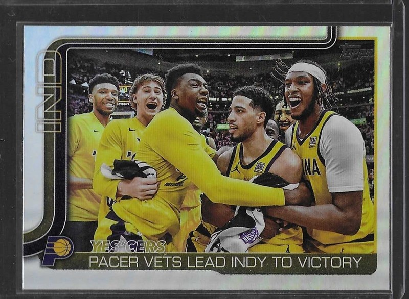 2025-26 Topps Rainbow Foil Yes’ers #280 Indiana Pacers