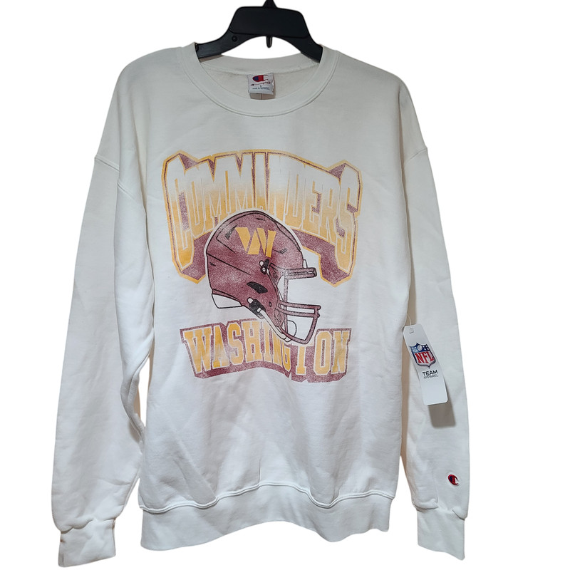 Champion NFL Washington Commanders Men’s Pullover Sweater – Large *NWT*