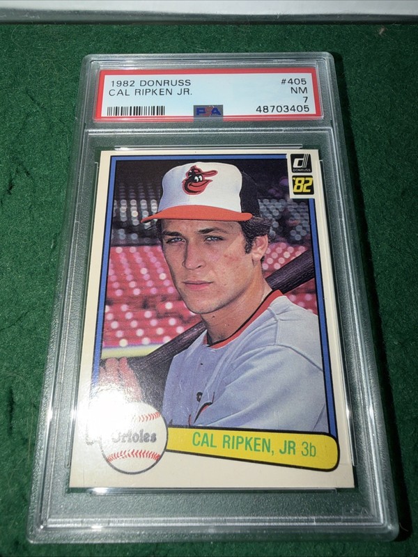 1982 Donruss Cal Ripken, Jr. PSA 7