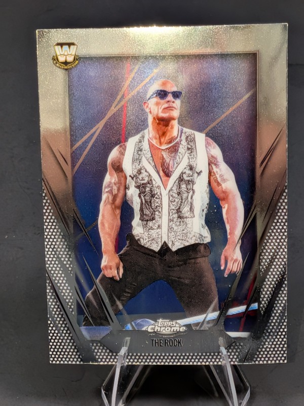 2026 Topps Chrome WWE – The Rock #1