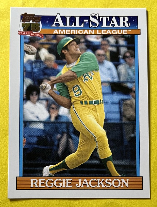 Reggie Jackson 2026 Topps Series 2 1991 THROWBACK ANNIVERSARY #91AS-14 ATHLETICS