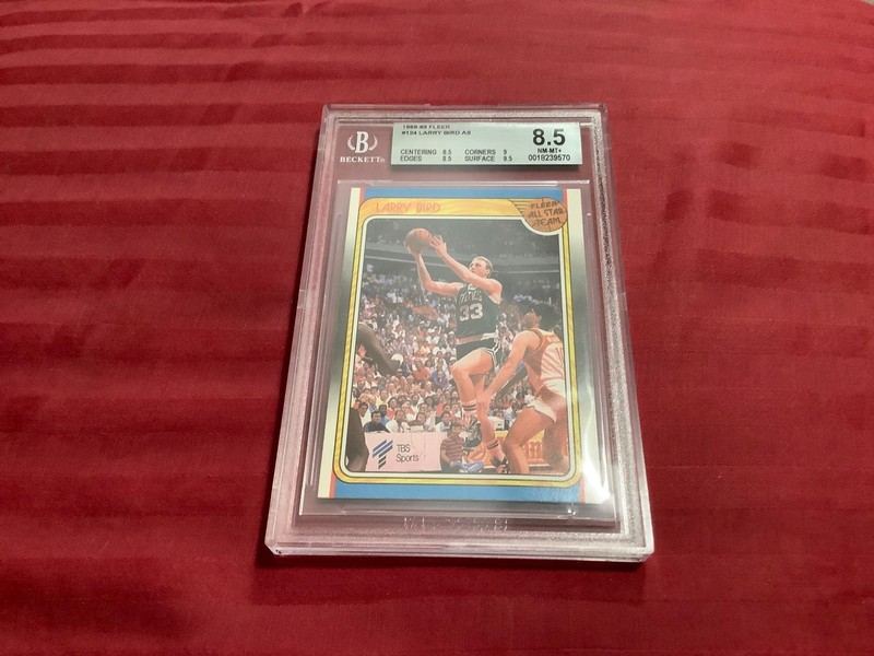 Larry Bird 1988-89 Fleer #124