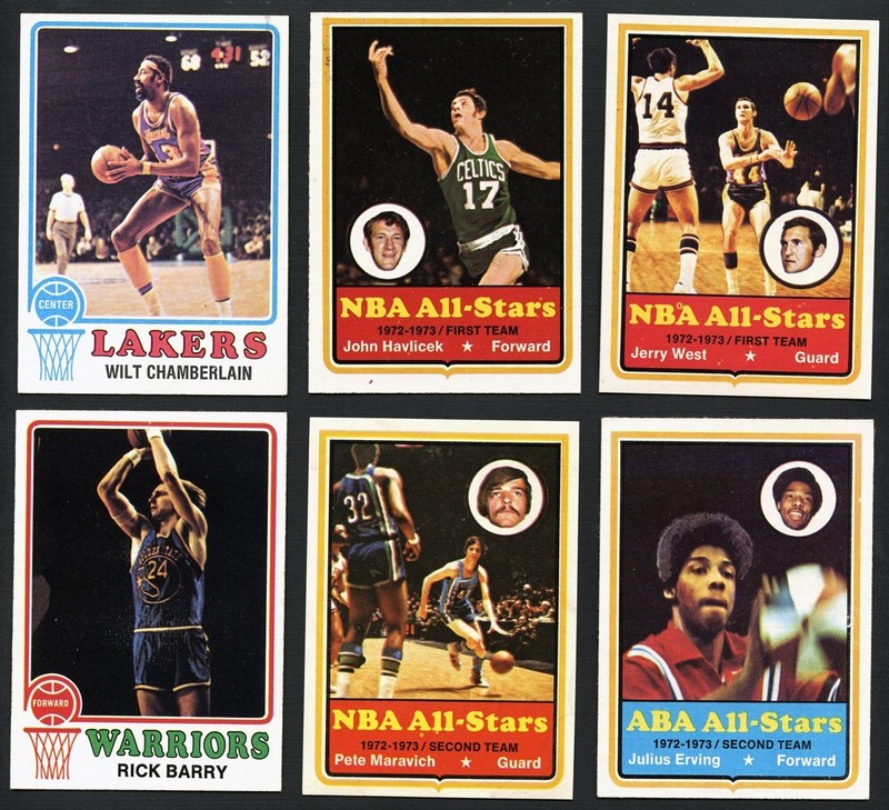 1973-74 Topps Basketball Cards Complete Your Set You Pick EX-MNT