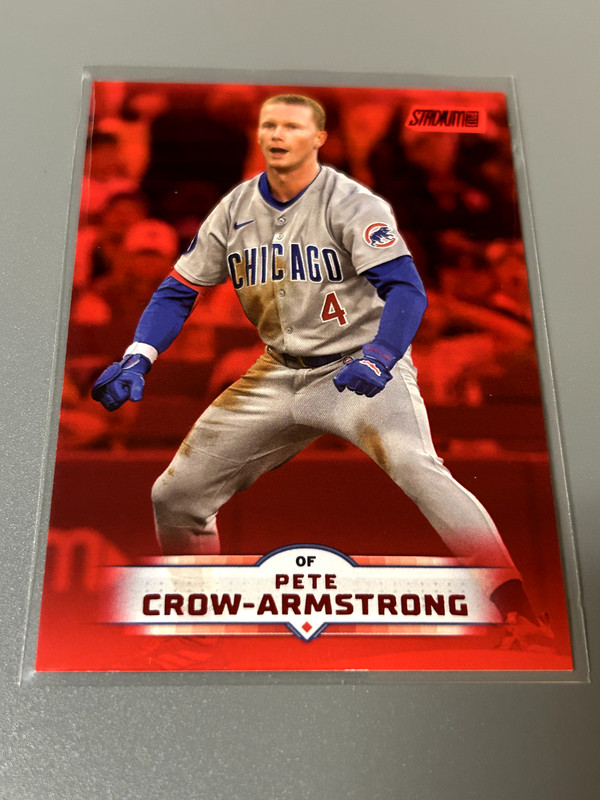 Pete Crow-Armstrong [Red] #86 2025 Topps Stadium Club