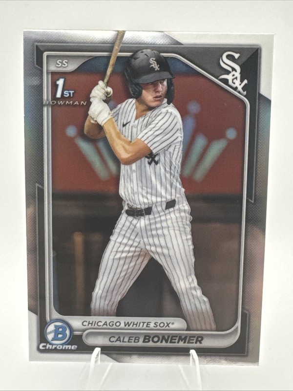 2024 Bowman Chrome – 1st Bowman/Refractor – Caleb Bonemer #BDC-31 🔥 FS!