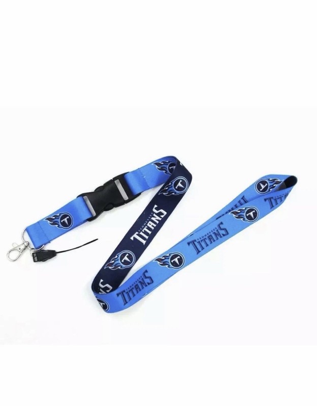 Tennessee Titans NFL LANYARD DETACHABLE BUCKLE KEY CHAIN US SHIP in 1 day