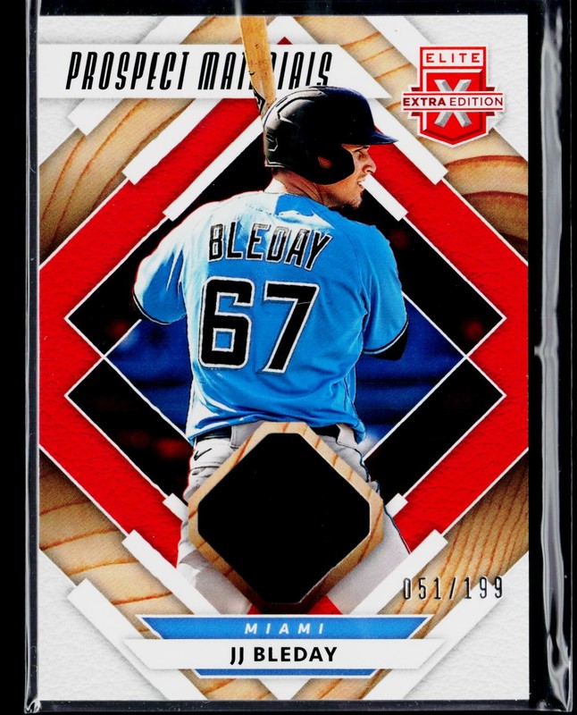 JJ Bleday SN,MEM – 2020 Panini EEE Prospect Materials Orange #PM-JJ – #/199