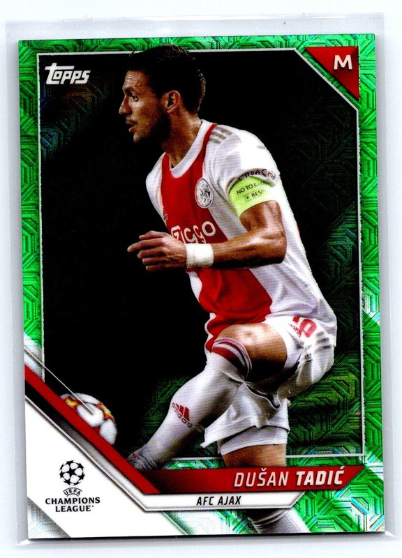 2021-22 Topps Chrome Sapphire UEFA Champions League /99 #148 Dusan Tadic bX9E