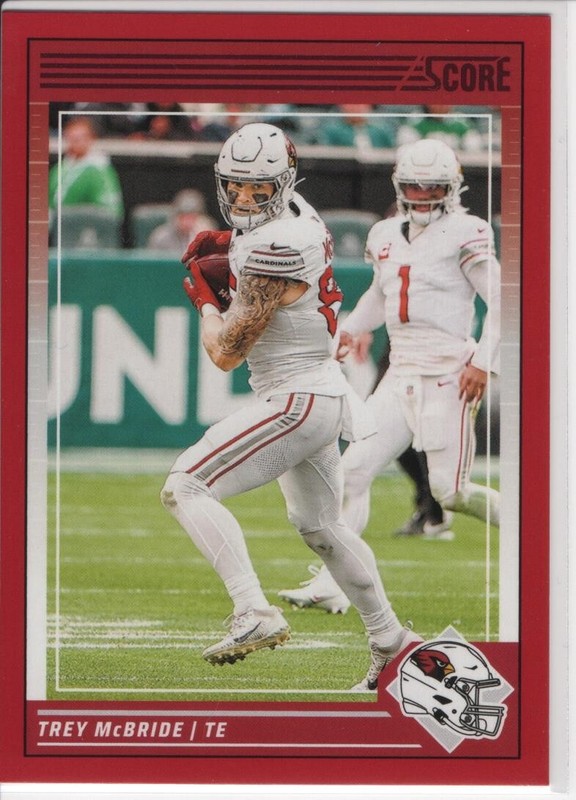 2024 Score Football Pick-A-Card: Red & Green Border Parallel