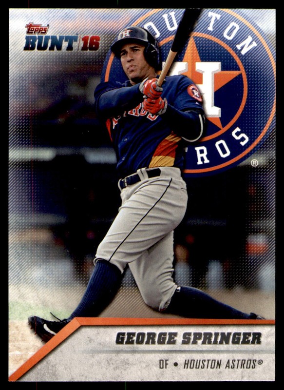 2016 Topps Bunt #132 George Springer Houston Astros
