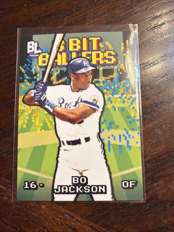 2023 Topps Big League #8B-18 Bo Jackson 8 Bit Ballers